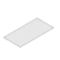 Подвесной потолок Армстронг V-Clip Bioguard Plain белый 1200x300х40мм (кромка без фаски)
