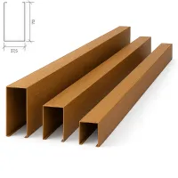 Рейка кубообразная Албес A40/70S текстура дерева