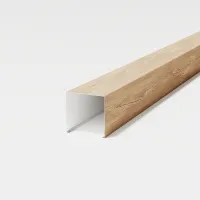 Рейка кубообразная ALDOX 50х50(h), оц. сталь 0.4, L=3000 мм, текстура дерева