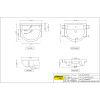 Раковина Essco Elements ECS-WHT-501 Белая