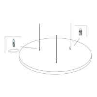 Экофон Соло PE Круг Ø800мм, Белый