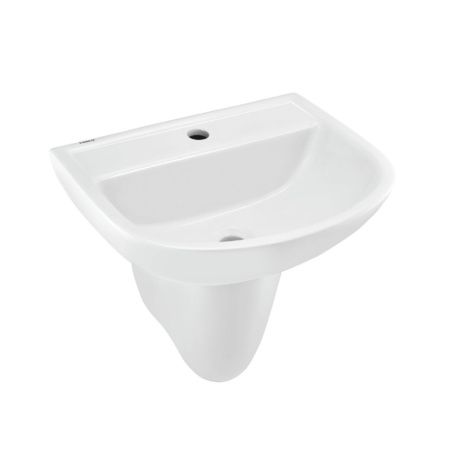 Раковина Essco Elements ECS-WHT-813 Белая с пьедесталом